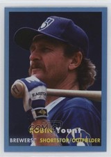 2021 Topps Archives 1957 Topps Blue Foil 18/25 Robin Yount #20 HOF 1h3p