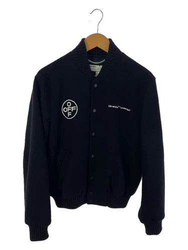 OFF WHITE Giacca giacca stadio OFFWHITE nera M usata