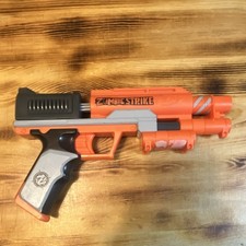 NERF Zombie Strike Dart Blaster Toy Gun Orange Gray 8-11 Years