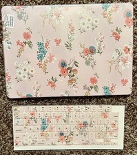 NEW MacBook Pro 14 Hard Shell Case With Matching Keyboard Cover Pink Floral