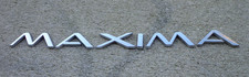 Nissan Maxima Emblem Letters Badge Decal Trunk Rear Oem Genuine Original Stock
