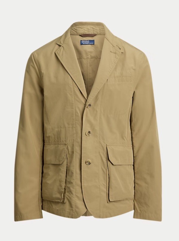 Polo Ralph Lauren The Pearson Versatile Shell twill Jacket Khaki Size S RRP £550 image 2