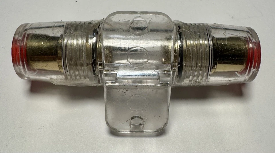 db Link AGUFH1XB AGU Fuse Holder For Car Audio Radio Parts Gold Plated 4Ga 8Ga - Image 2 of 4