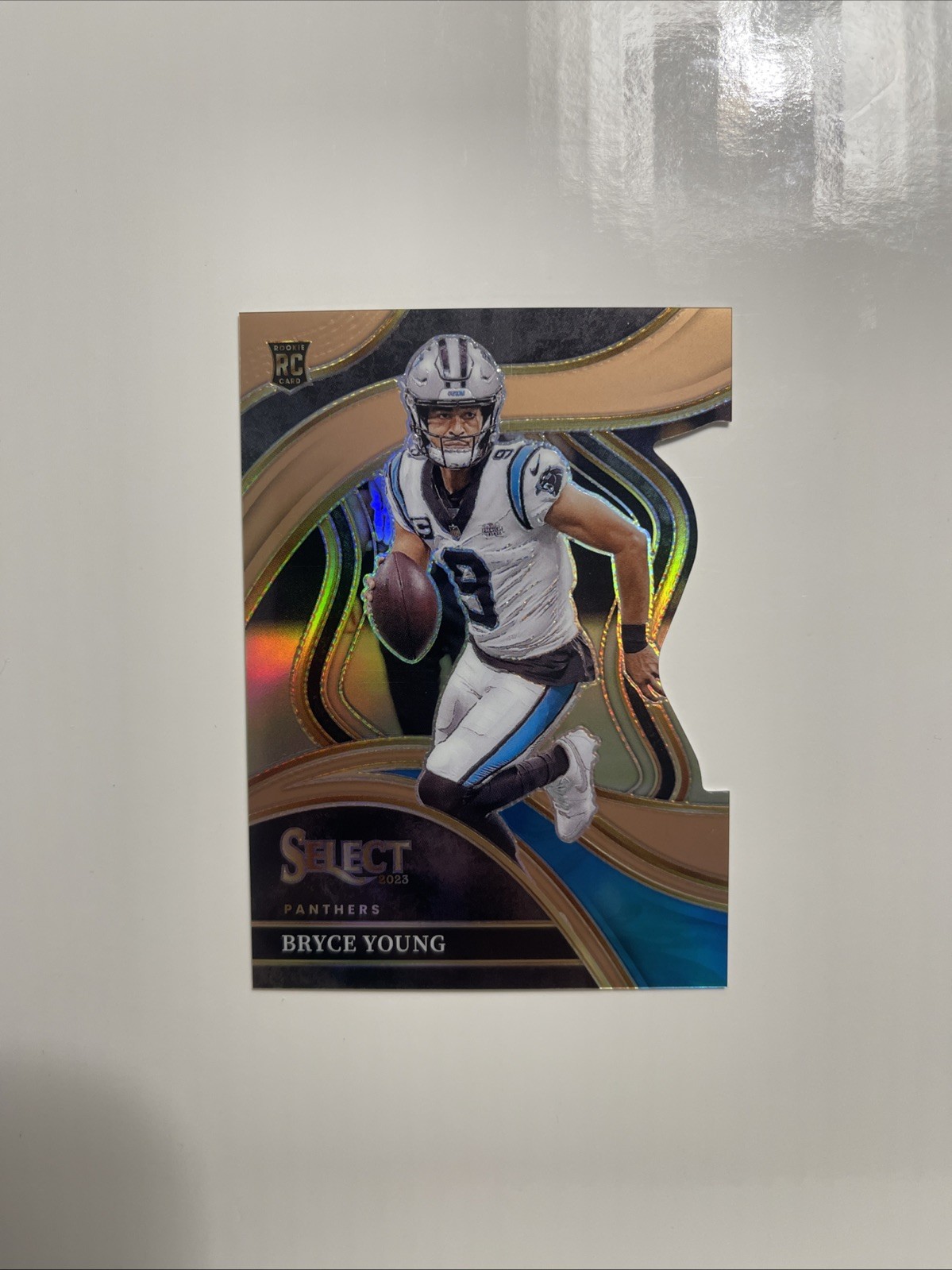 2023 Panini Select - Club Level Bryce Young #291 Copper Prizm Die-Cut /299 (RC)