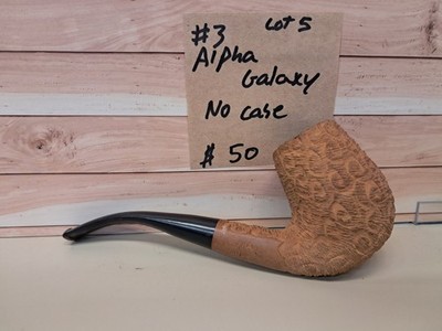 Alpha Galaxy Estate Tobacco Pipe Classic Design Vintage Collectible Smoking  Pipe