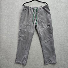 FIGS Men Scrub Pants M/S Gray Cairo Cargo PO 1568 26" Inseam