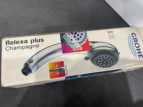 Grohe Relexa plus Champagne Handbrause in Chrom-Gold , Rarität - Bild 7 von 8