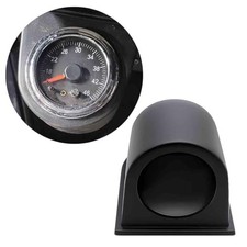 Universal Black 2" 52mm Single Hole Gauge Dashboard Pod - Single Mount