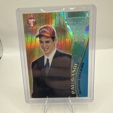 2001-02 Topps Pristine - Pau Gasol #75 Refractor– Rookie Card-Grizzlies. rookie card picture