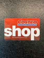Costco Shop Card Gift Card - $0.00 No remaining balance For Access or Collection