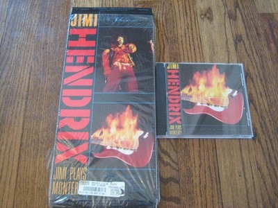 Jimi Hendrix Jimi Plays Monterey Longbox and cd Rare!