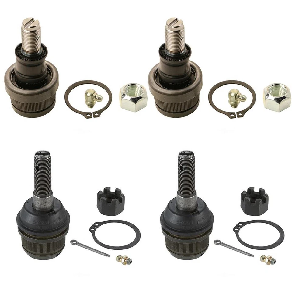 Junta de rótula de suspensión inferior superior delantera 4 piezas para Ford Bronco II 1984-1990 Foto 2 de 4