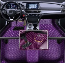 For Dodge Charger Challenger Rt 2006-2026 Car Floor Mats Pu Leather Waterproof