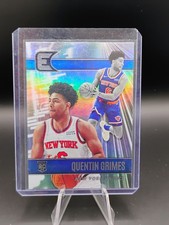 2021 Quentin Grimes Panini Chronicles Essentials BASKETBALL #322 New York Knicks