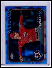 2024 Topps Chrome Update Sapphire Edition #USCS126 Cade Cavalli