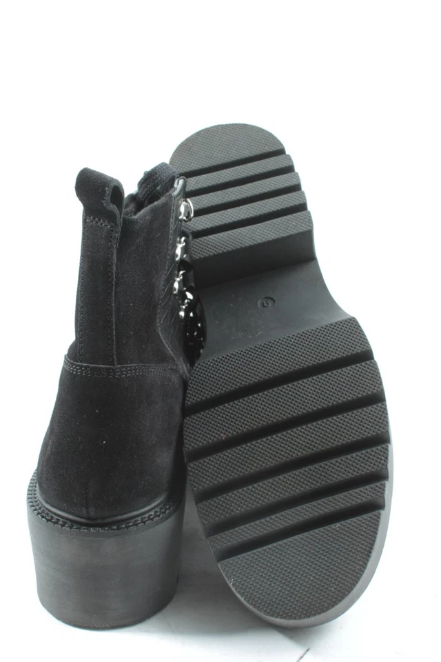 ASOS SHOES Botas del desierto Mujeres Botas Talla EU 42 negro look casual - Imagen 2 de 4