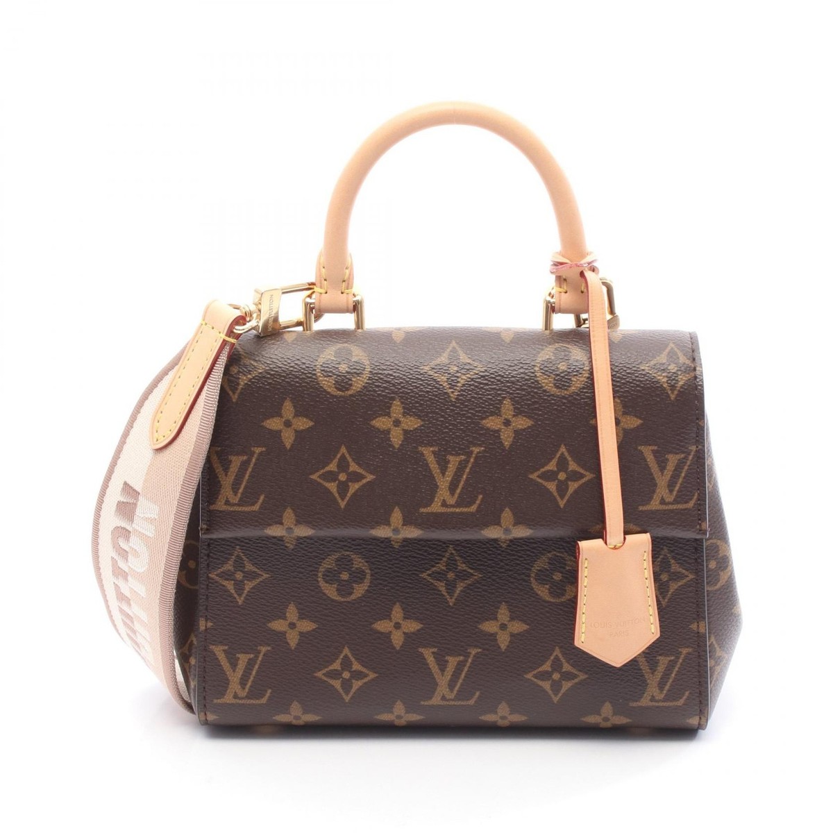LOUIS VUITTON Cluny MINI Shoulder Handbag M46055 Monogram canvas
