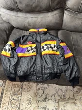 Vintage Choko Puffer Jacket size 12 junior 90s Snowmobile Racing Insulated