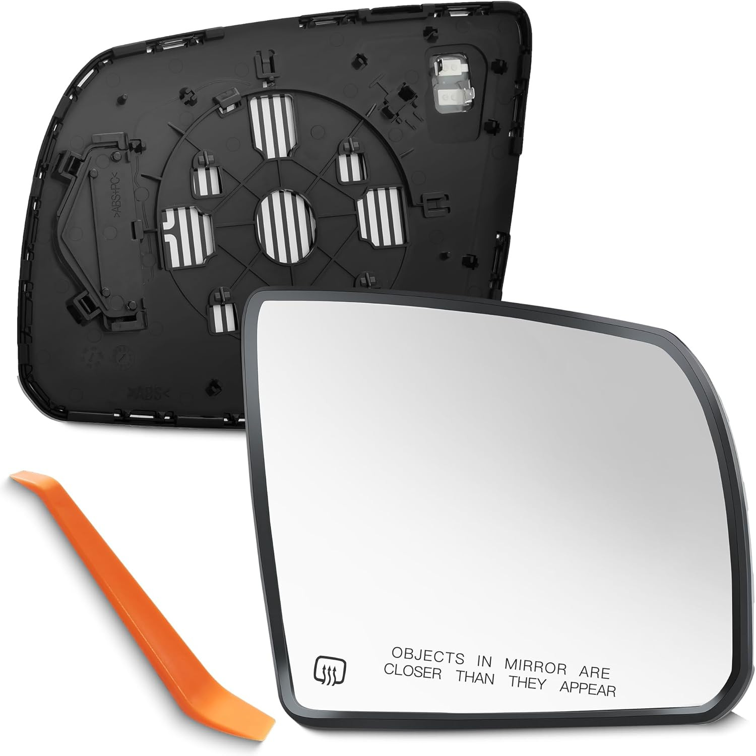 2007-20 Tundra 2008-17 Sequoia Passenger Side Mirror Glass–Compatible