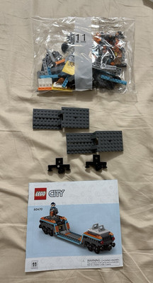 LEGO 60470 Flat Car BAG 11, CONNECTORS - MANUAL - BASE