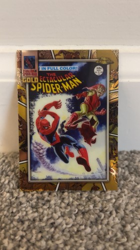 The Spectacular Spider-man 2 #SG-2 Marvel 2024 Topps Chrome Spider-Man Gold card