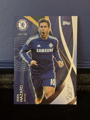   Eden Hazard /10   Topps Chelsea 120th Lineage Black Edition - Rare  