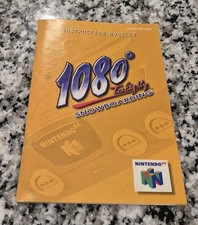 Super Nintendo 1080 Snowboarding SNES Instructional Video Game Manual Only 1998