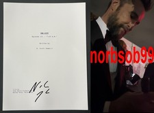 NOAH WYLE SIGNED AUTOGRAPH THE PITT PILOT EPISODE SCRIPT w/EXACT PROOF & COA