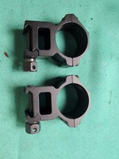 Weaver Style 30mm High Matte Rings