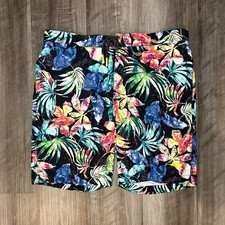 Tommy Bahama Baja Hasta La Fuego Tropical 9  Board Shorts - Large