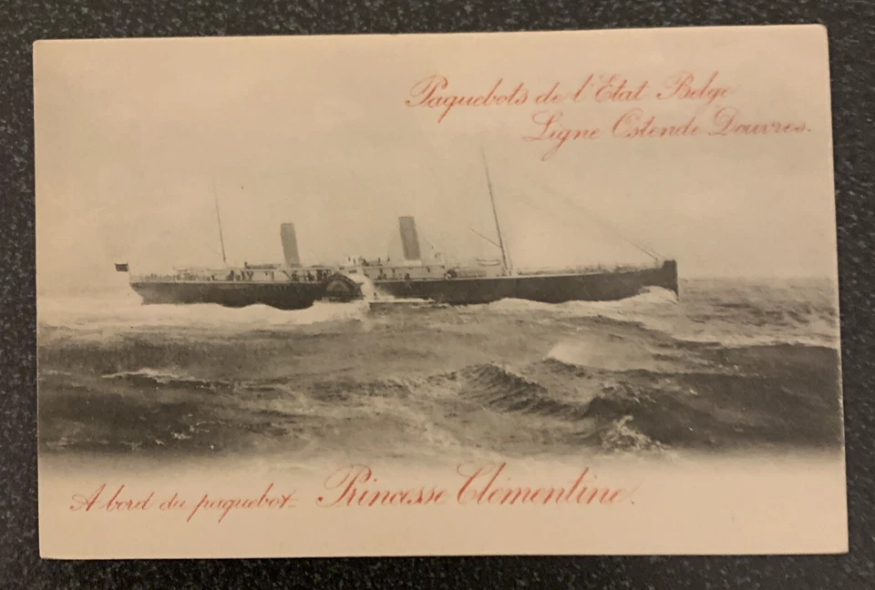 Postales Bélgica 1900 Vintage x 9 ENVÍOS PAQUEBOT Excelente Estado Foto 2 de 4