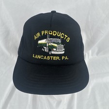 Vintage Air Products Lancaster, PA Trucker Hat Snapback Black Made in USA