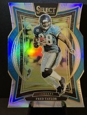 2024 Panini Select Fred Taylor Silver Prizm Die-Cut 🔥💎🔥 Jaguars Legend