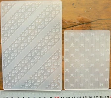 Project Life Baby Girl 100 x 150mm Hearts & 78 x 100mm Bows EMBOSSING FOLDERS L6