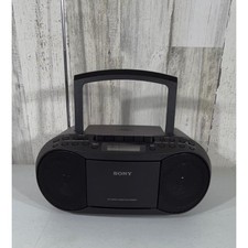 Sony CFD-S70 CD Radio Cassette-Corder Portable Boombox Mega Bass Tested Works
