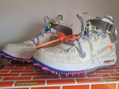 Nike Air Force 1 Mid x Off White Weiß/ White EU45,5/US 11,5