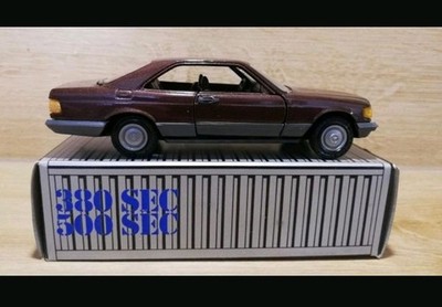 Modell Mercedes-Benz 380 SEC 500 SEC in OVP