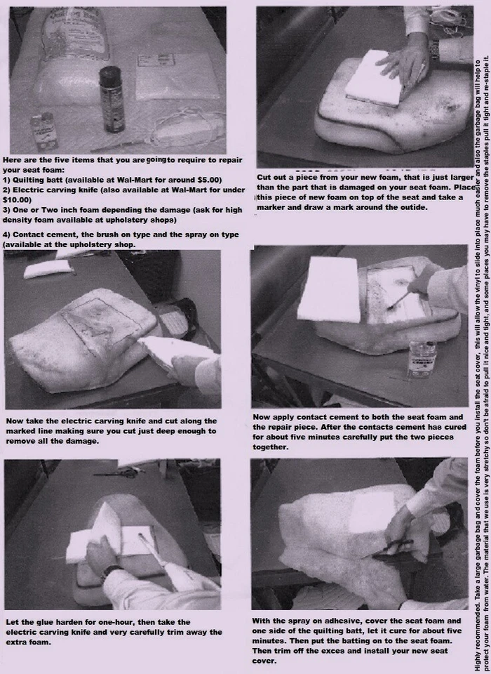 Чехол на сиденье Polaris TX Colt 1974-78 TX250 250 TX340 340 TX440 Cobra 440 SS 188 - Изображение 4 из 4