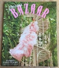 HARPERS BAZAAR Magazine DECEMBER 2017 - JANUARY 2018 New SHIP FREE Emily CLARKE