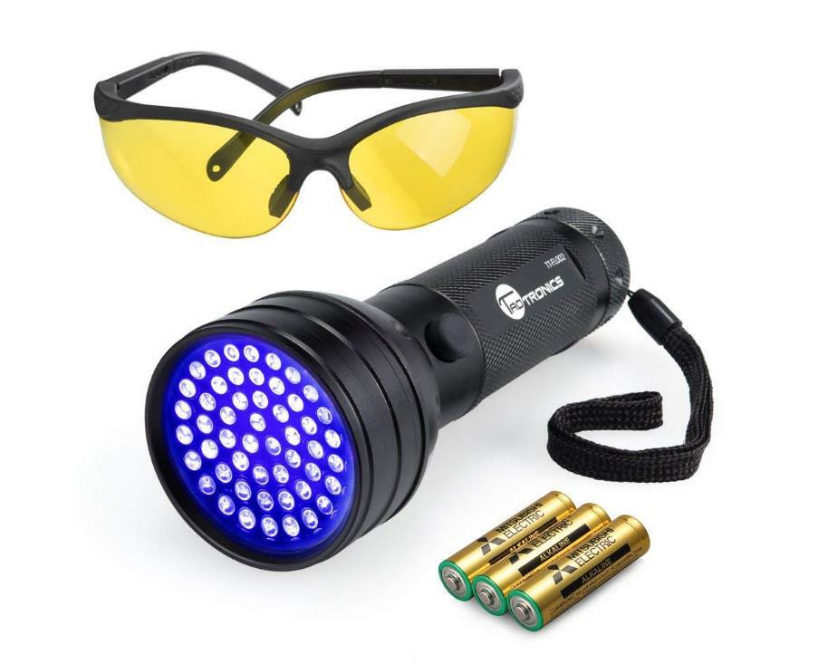 black light flashlight for bed bugs UV LightSmall Portable Mini 12 LED Blacklight Flashlight Hidden Stain Detection in Room, Resin Curing,Scorpion & Bug UV Black Light Flashlight XR68