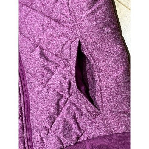 Chaleco acolchado High Sierra para mujer pequeño cremallera completa chaqueta sin mangas púrpura - Imagen 9 de 15