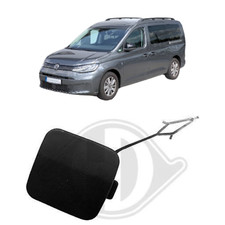 Kappe Abschlepphaken hinten für VW Caddy SB ab 2020 Abschleppöse Kappe schwarz