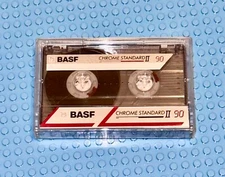 BASF  CHROME STANDARD II    90    TYPE II   BLANK CASSETTE TAPE (1) (NEW)