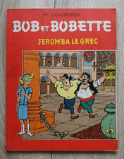 BOB ET BOBETTE **N°53 JEROMBA LE GREC **  EO 1966 VANDERSTEEN ERASME