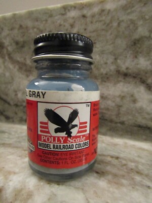 FLOQUIL POLLY SCALE RAILROAD COLORS MODEL PAINT 1 oz 1oz - NEW GRAVEL GRAY