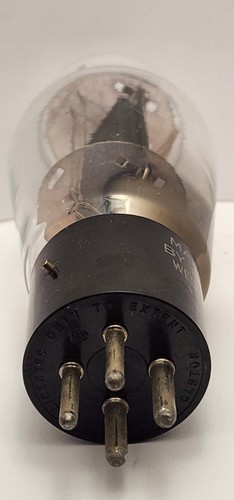 (1) Hytron Western Electric VT52 VT-52 Vacuum Tube Amplitrex Tested 96% #532DG - Picture 3 of 6