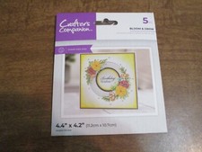 CRAFTERS COMPANION STAMP AND DIES BLOOM GROW