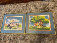Disney Winnie The Pooh and Friends Wood Framed Picture Nursery Wall Art