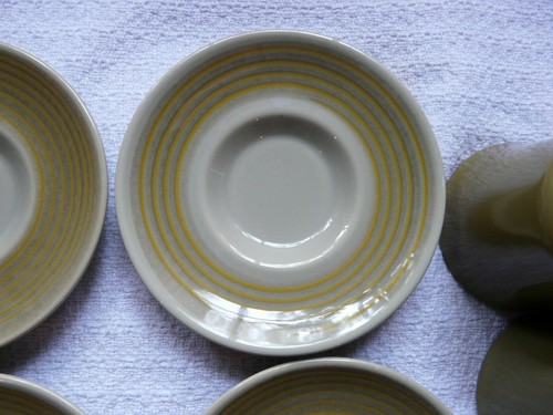 Franciscan Ware Pebble Beach Cups and Saucers, set of four - Picture 6 of 7