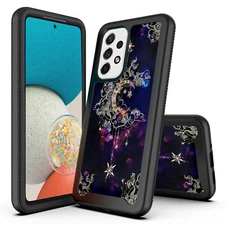 For Samsung Galaxy A13 4G (NOT For 5G) Graphic Shockproof Protective Hybrid Case